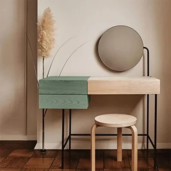 Dressing Desk Makeup Vanity Table With 3 Drawers 9230