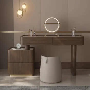 Mid Century Modern Makeup Vanity Dressing Table 9755