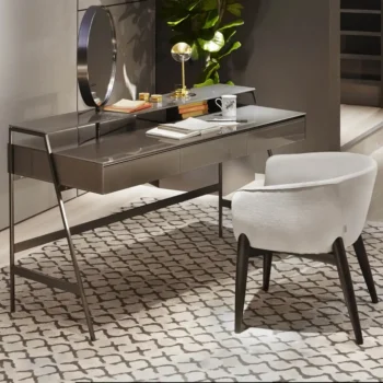 Modern Makeup Vanity Desk With Metal Legs 5126