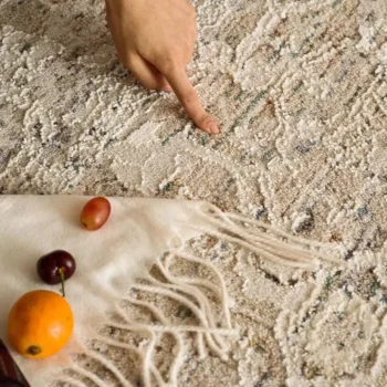 Modern Minimalist Washable Polyester Rug 6837