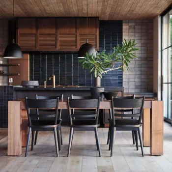 Modern Simple Wooden Side Chair Dining Chair 5156