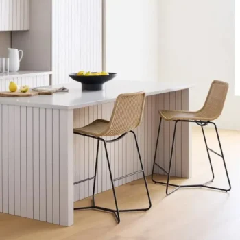 Rattan Wicker Outdoor Chairs High Counter Stool 8706