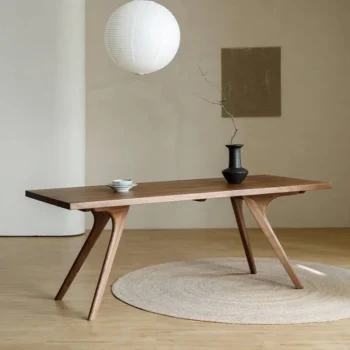 Rectangular Multi Person Dining Table And Workbench 3453